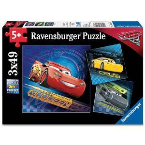 New sealed Ravensburger-3x49 Piece Puzzle - Disney Cars 3